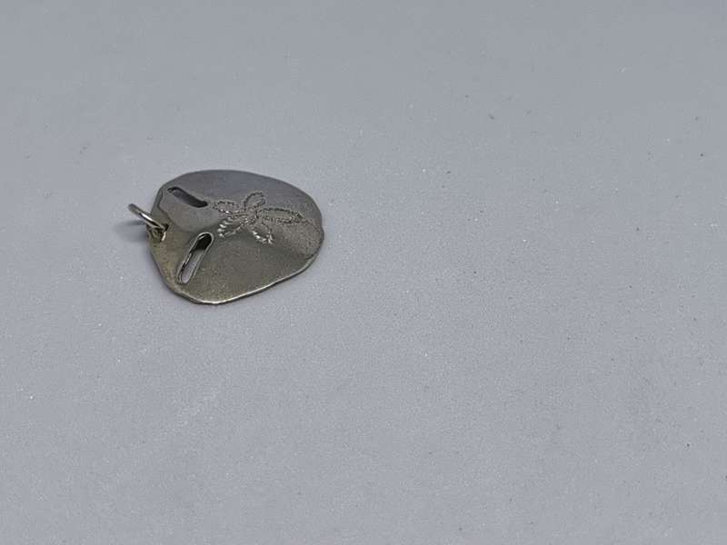 Silver Pansy Pendant