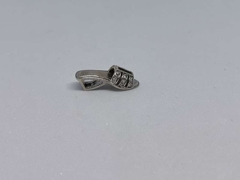 Silver Shoe Pendant