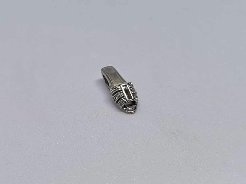 Silver Shoe Pendant