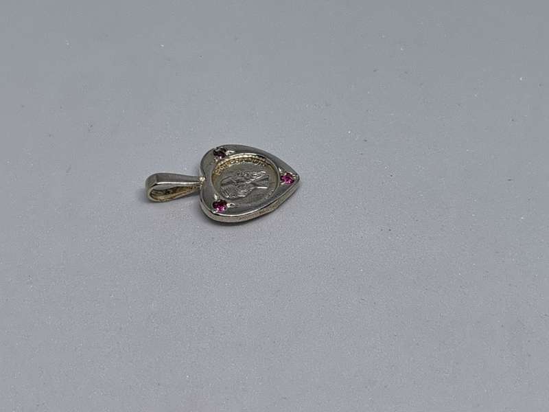 Silver  `Kruger` Pendant