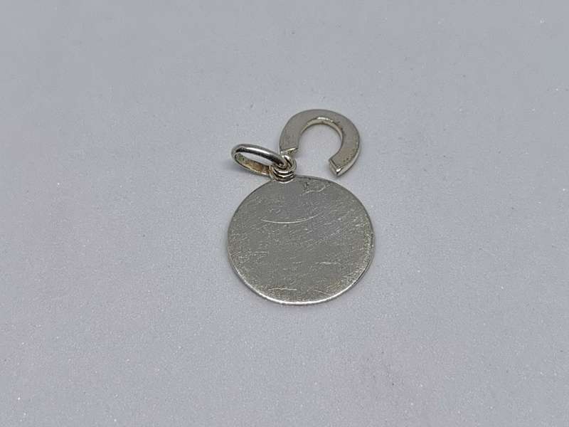 Silver Love Luck & Happiness Pendant