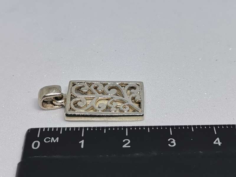 Unique Silver Pendant