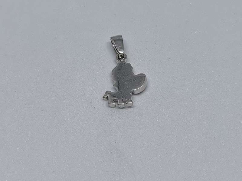 Silver Doggy Pendant