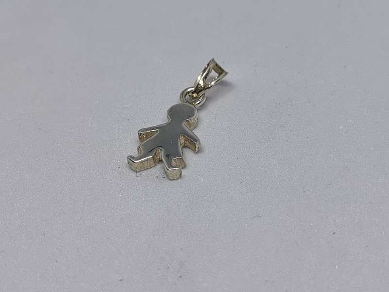 Silver Boy Pendant