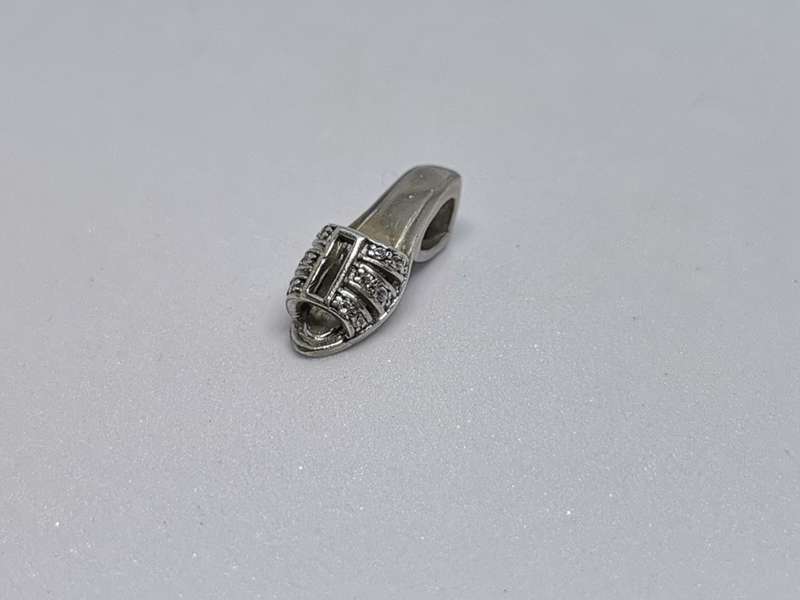 Silver Shoe Pendant