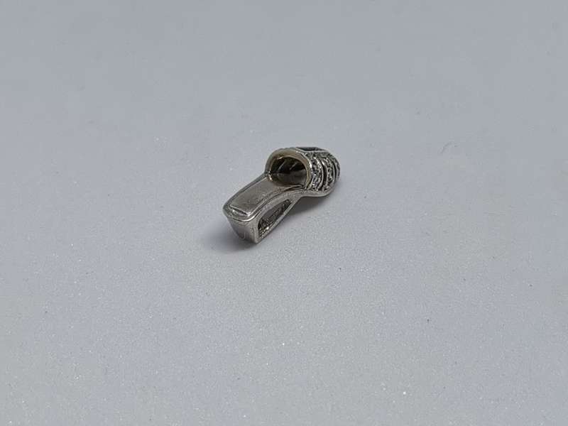 Silver Shoe Pendant