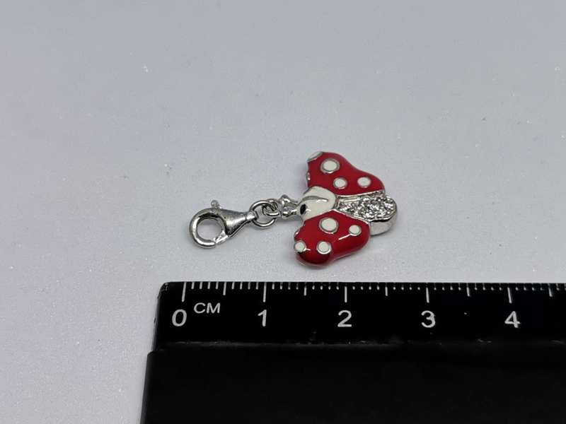 Silver Butterfly Charm