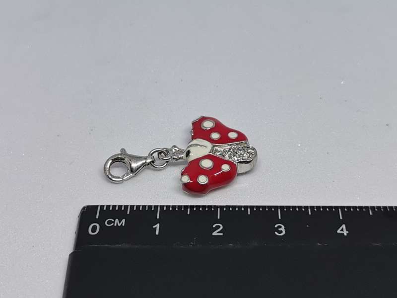 Silver Butterfly Charm