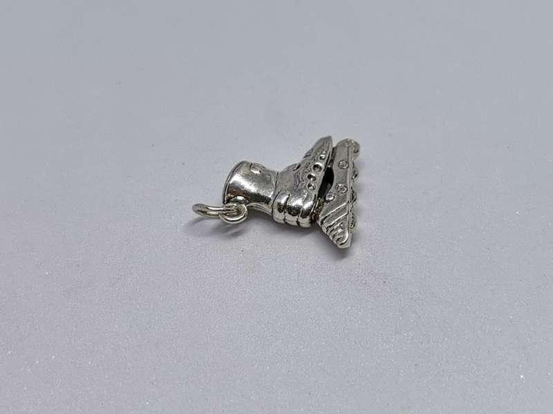 Silver Roller-skate Charm