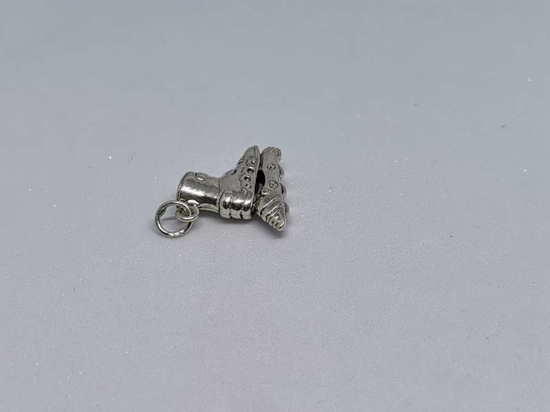 Silver Roller-skate Charm