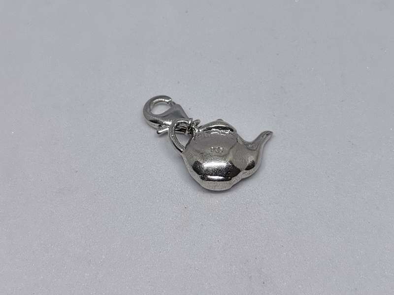 Silver Teapot Charm