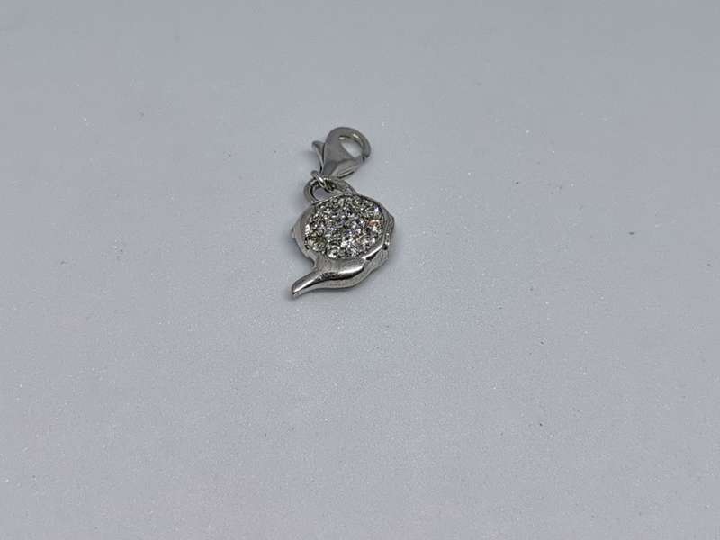 Silver Teapot Charm