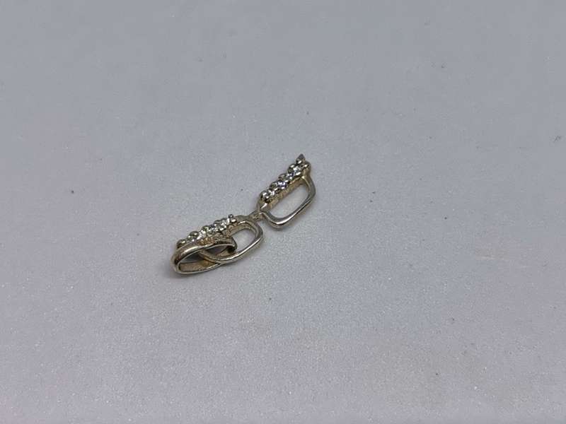 Silver Glasses Charm