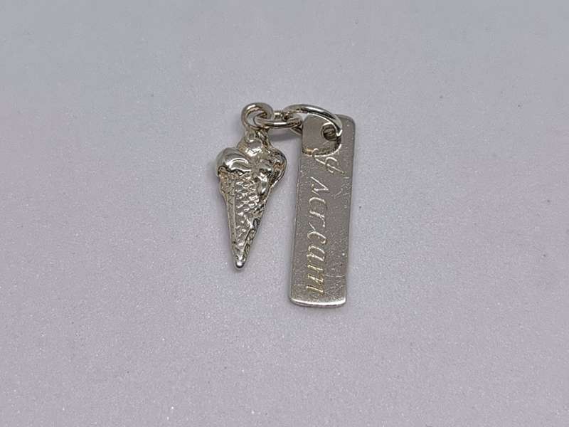 Silver Ironic Icecream Charm