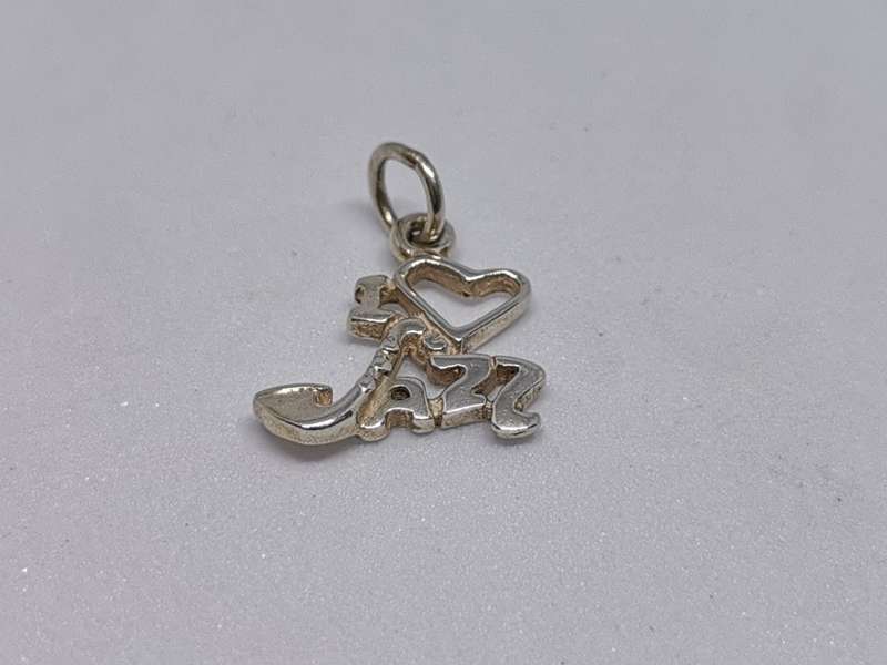 Silver Jazz Charm
