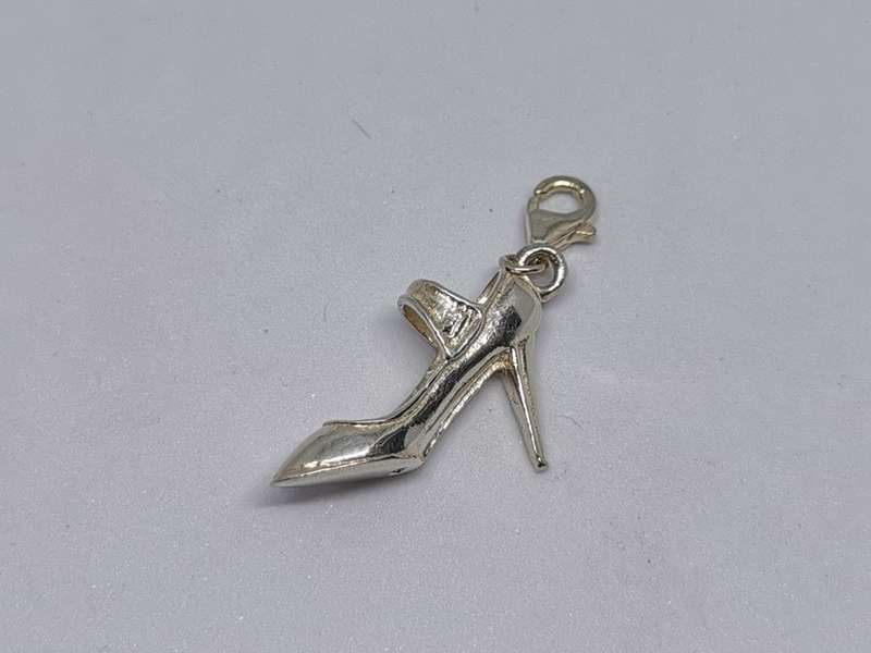 Silver Shoe Charm