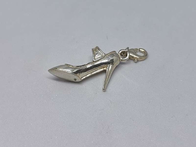 Silver Shoe Charm