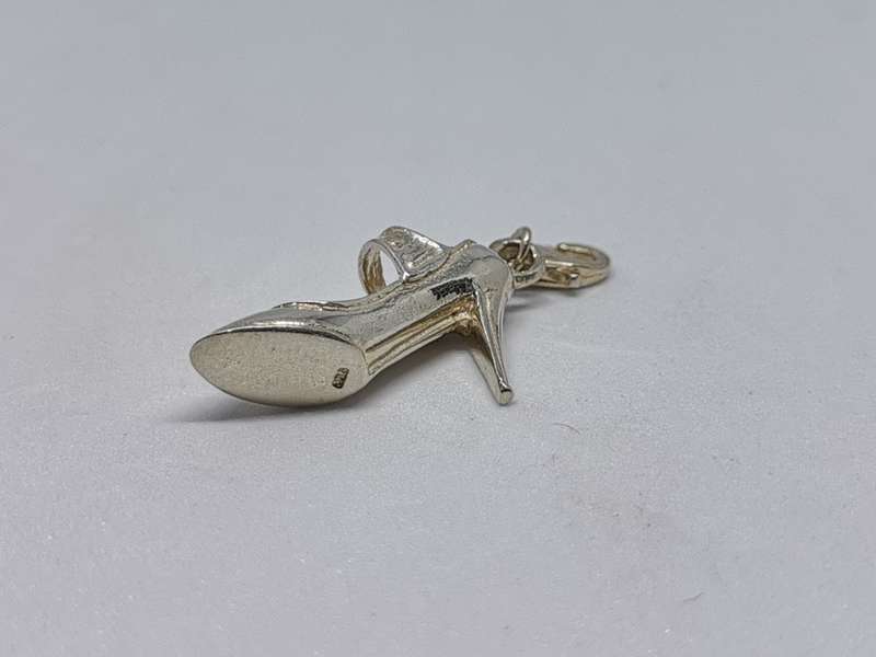 Silver Shoe Charm
