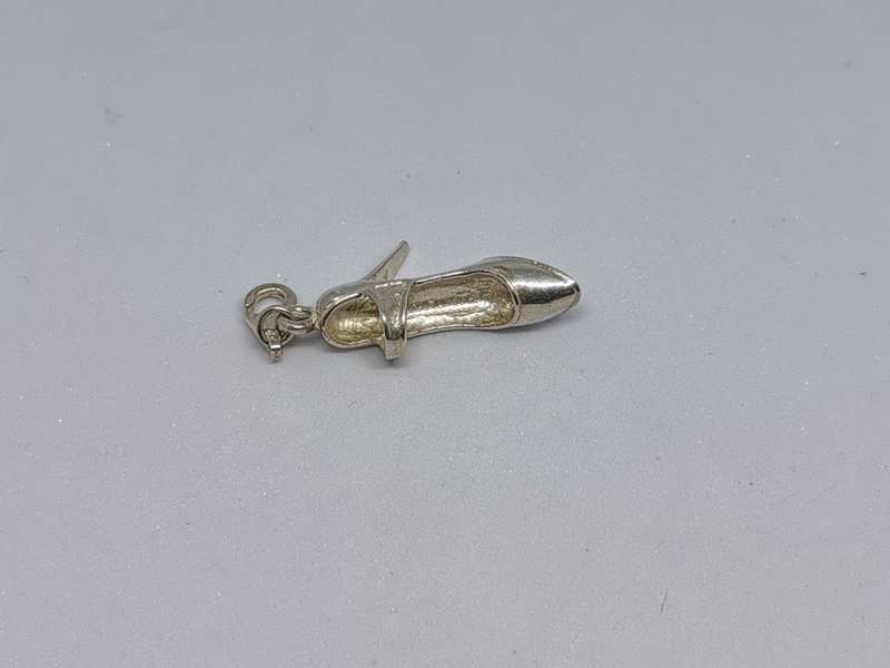 Silver Shoe Charm