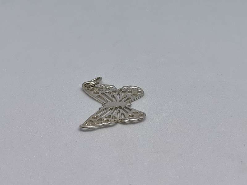 Silver Butterfly Charm