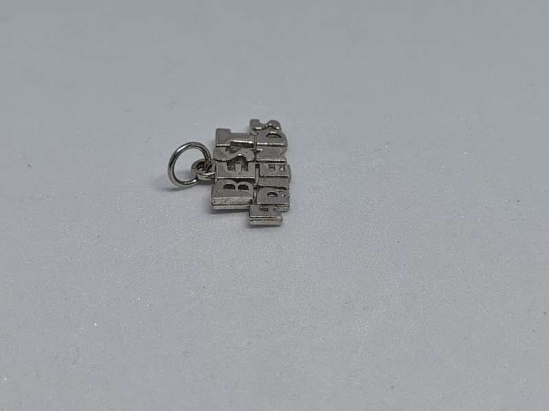 Silver Best Friends Charm