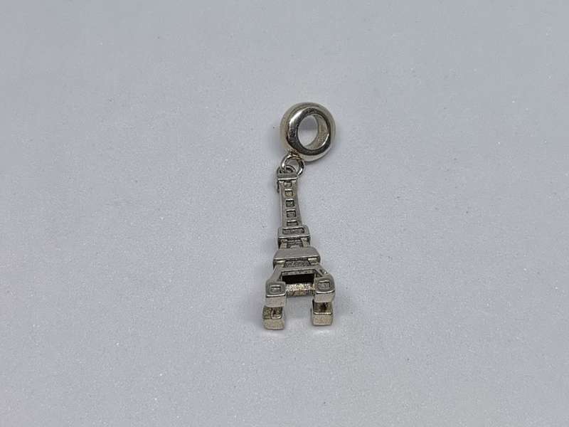Silver Eiffel Tower Charm
