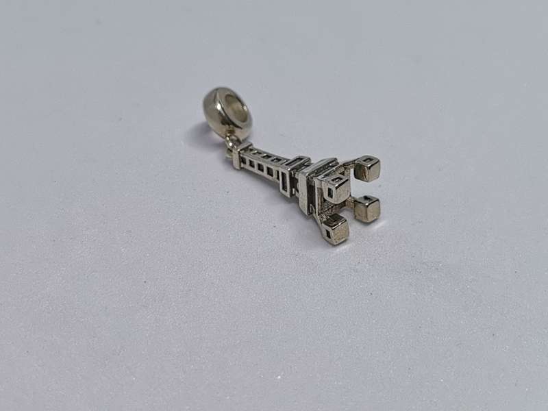 Silver Eiffel Tower Charm
