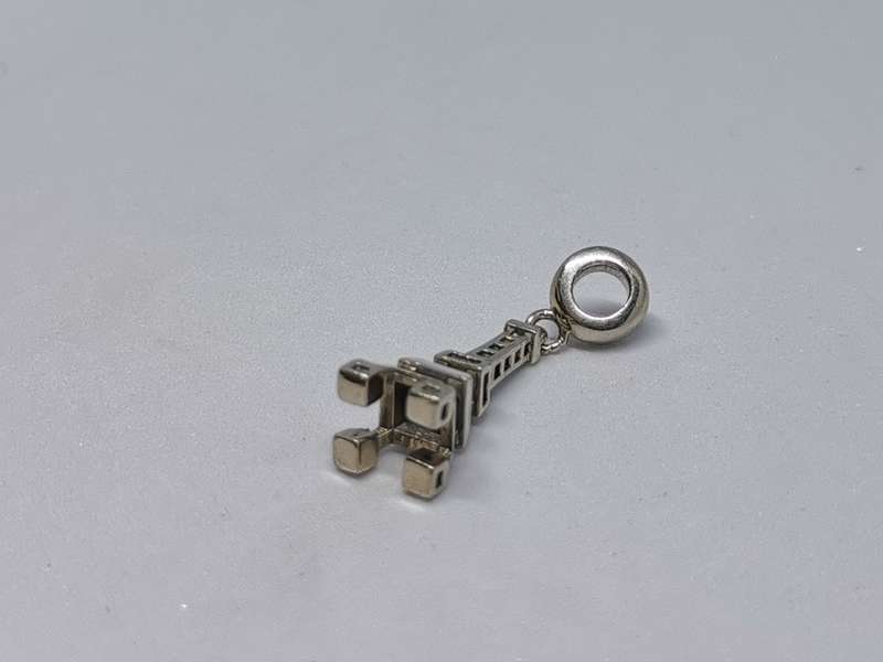 Silver Eiffel Tower Charm