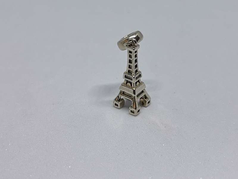 Silver Eiffel Tower Charm