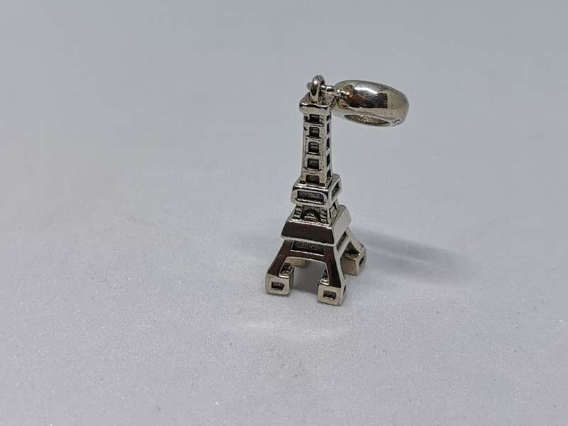 Silver Eiffel Tower Charm