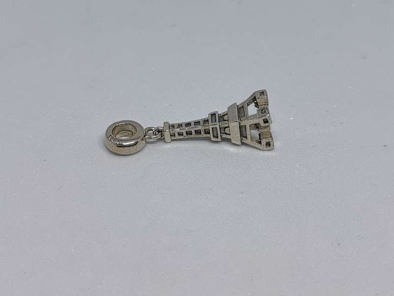 Silver Eiffel Tower Charm