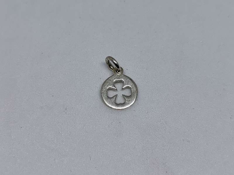 Silver Clover Charm