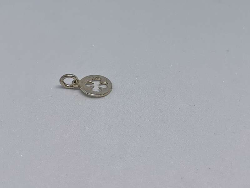 Silver Clover Charm