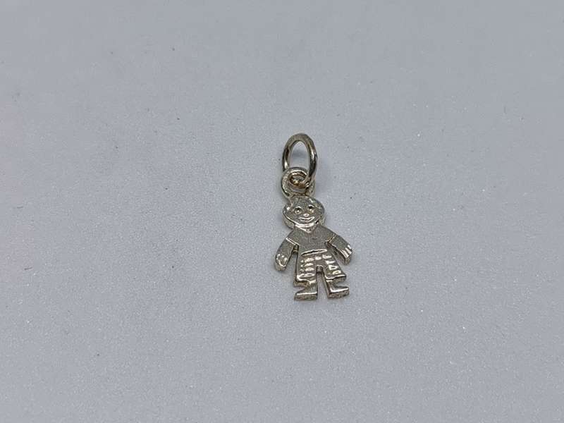 Silver Figure Charm