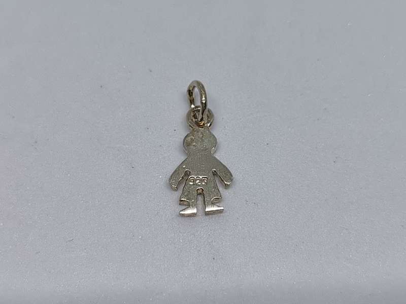 Silver Figure Charm