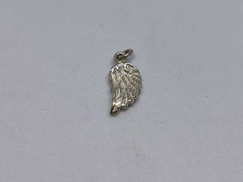 Silver Wing Charm
