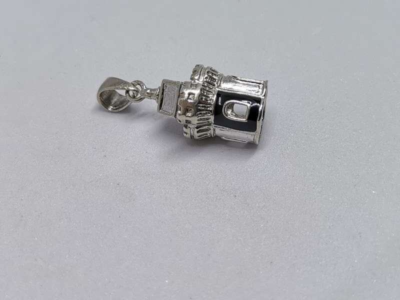 Silver Castle Pendant