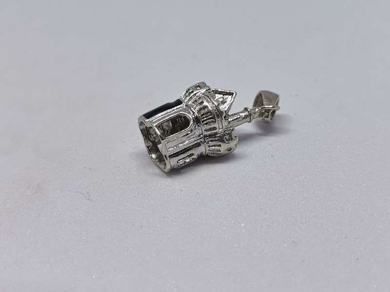 Silver Castle Pendant