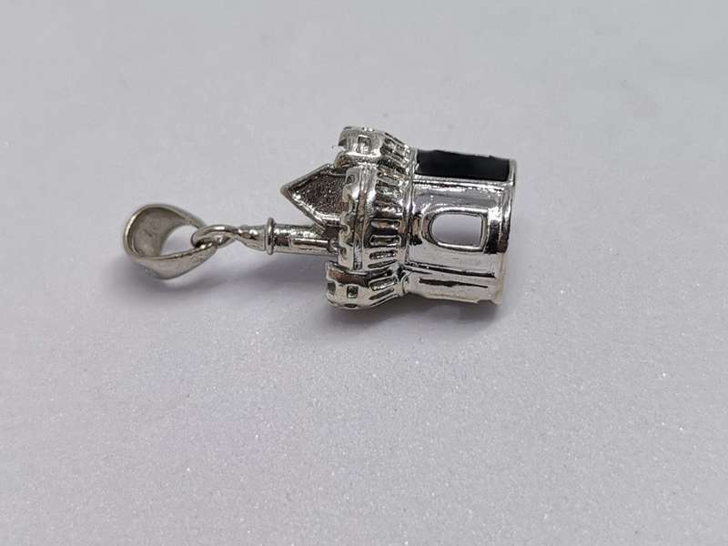 Silver Castle Pendant