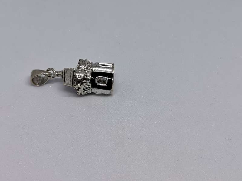 Silver Castle Pendant