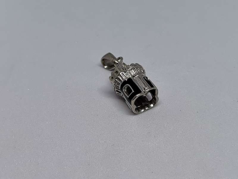 Silver Castle Pendant