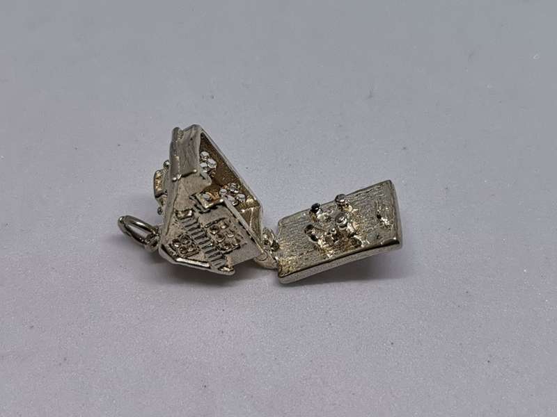 Silver House Charm