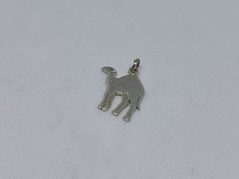 Silver Camel Charm