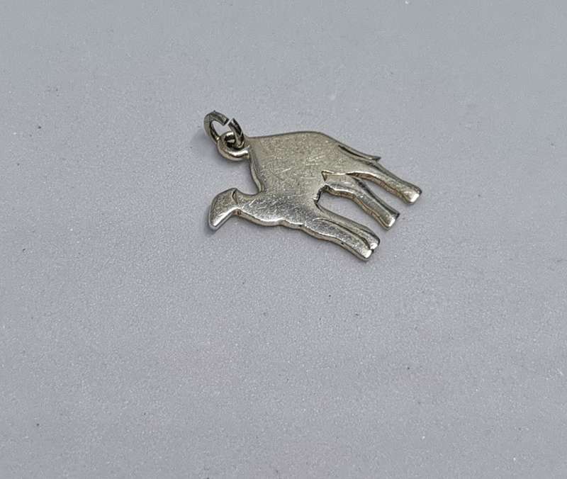 Silver Camel Charm