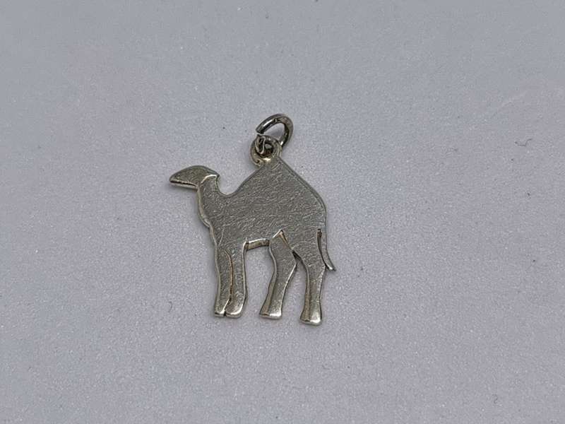 Silver Camel Charm