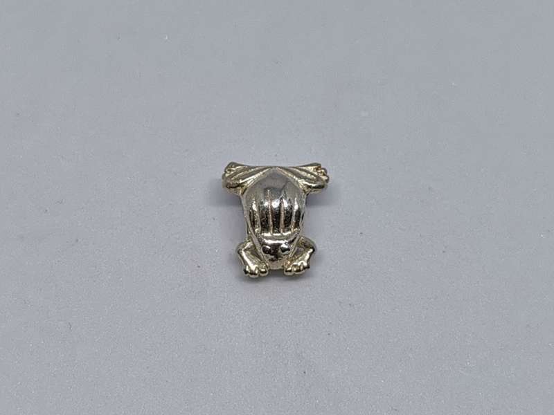 Silver Frog Charm