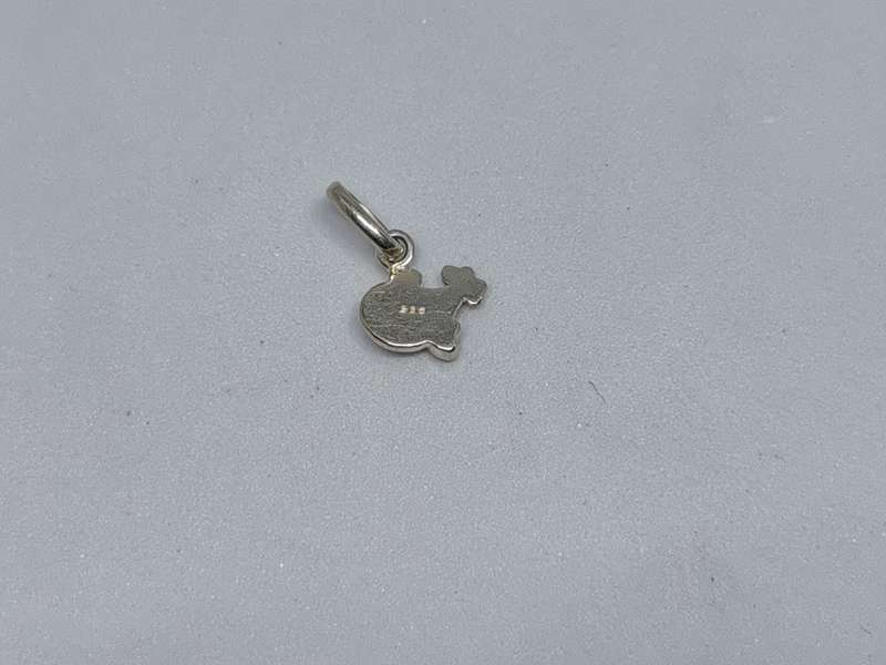 Silver Whale Charm