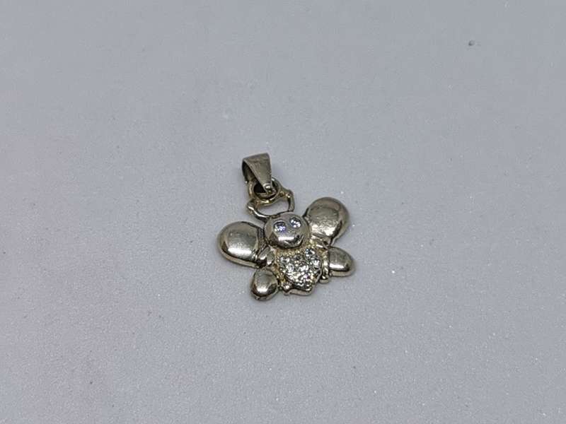 Silver Butterfly Charm