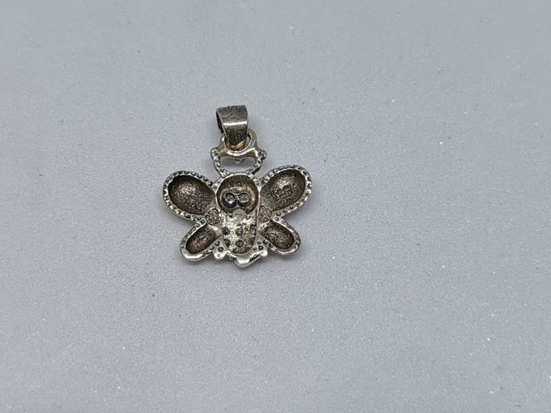 Silver Butterfly Charm