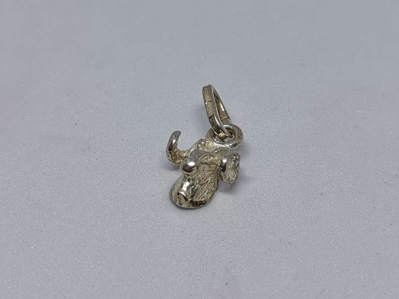 Silver Aries Charm